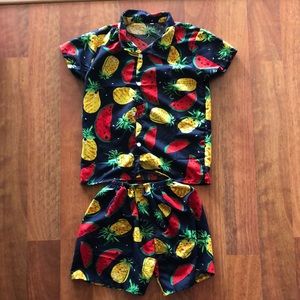 Aloha hawaii shirt and shorts